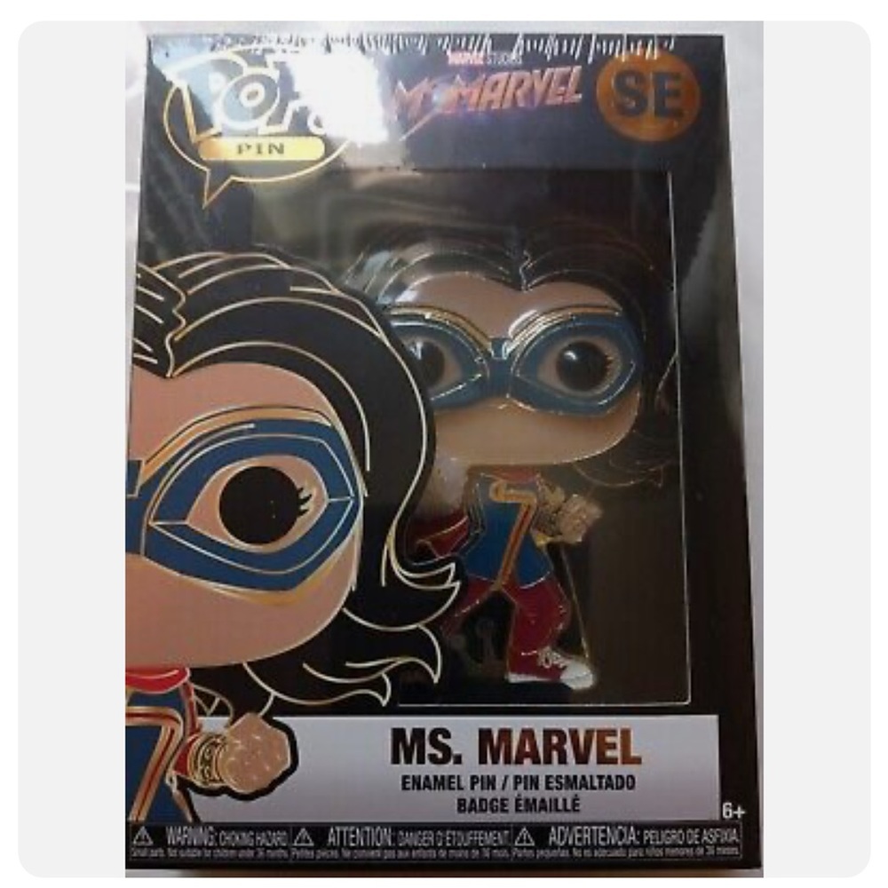 Funko Pop Pin Marvel Ms. Marvel